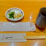 日本橋とんかつ 一 - テーブルセット