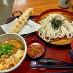 杵屋 - かつ丼セット　ちくわ天ぷら(サービス)