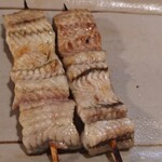 味治 - 短冊・にんにく醤油（別皿）