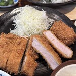 とんかつ＆エビフライ 囲炉裏 - 