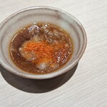 ステーキ てっぺい HARAJUKU - ステーキソース　大根おろし