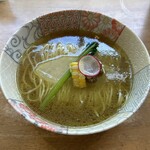 酒楽亭 空庵 - 塩の山椒らーめん（酒楽亭 空庵）2025.8