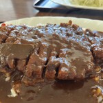 とんかつ　きしだ - カツカレー　アップ