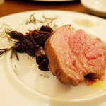 il tram - オーストラリア産 仔羊のロースト ワイルドハーブと干し葡萄 トリュフソルトで(3800円のコース)