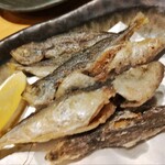 こけら - マメアジ唐揚げ150円!!税抜