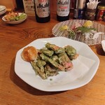 くるみ - ちくわの磯辺揚げ