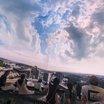 ルクセンブルクパビリオン - ルクセンブルクパビリオンで寝そべりなから