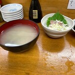 魚力 - あじなめろう・銀ダラ味噌焼定食