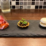 French Bistro un seul - アミューズ3種