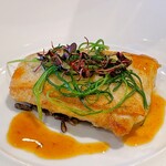 French Bistro un seul - 魚料理：平目のムニエル