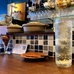 French Bistro un seul - デュワーズソーダ割り