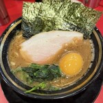 王道家直系 我道家 - ラーメン並＋味玉