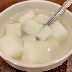 湖南人家 - 20250731杏仁豆腐（サービス）