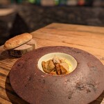 antica locanda MIYAMOTO - シェフ修行時代のミラノの屋台で味わった料理を元に創作した逸品
