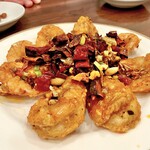 湖南人家 - 20250731有頭海老の香り揚げ唐辛子炒め1,958円