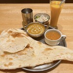 明和ナンカレーハウス - Aセット チキンカレー