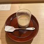 寿し道 桜田 - 八丁味噌プリン