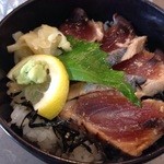 ととや - カツオ塩たたき丼(土佐風塩ポン酢)9.10月限定メニュー