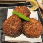なきざかな - カニクリームコロッケ　濃厚過ぎるクリーム