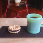 Bambù Bambù - 料理写真:最中とコーヒー