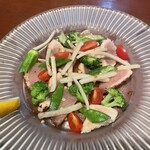 ビストロにんにくや - 魚のカルパッチョ