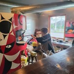 hectopascal - ピザ焼き中