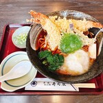 寿司辰 - 海老おろしうどんがサーブされました。　