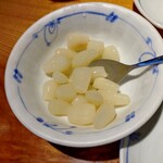 かつ久 無庵 - らっきょう