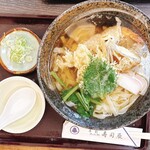 寿司辰 - 家族が食べた，天ぷらきしめんです