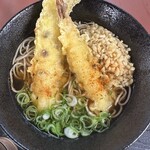 潮屋 - 海老ちくわ天蕎麦（上）