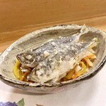 穴子料理と地酒 浅草 川井 - 大分県産 豆鯵の南蛮