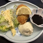 巫女し - 牡蠣海老フライ