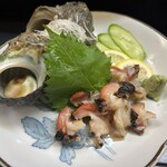 巫女し - サザエ刺し