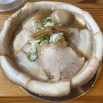 中華そば ひらこ屋 きぼし - こいくち+バラチャーシュー+味玉+ネギだく