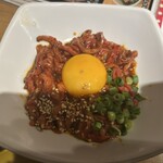 焼肉酒場よんちゃん - 極上ユッケ（1650円）