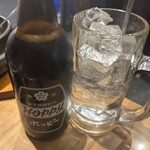 焼肉酒場よんちゃん - 黒ホッピーセット（550円）