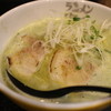 ラーメン海鳴 - 料理写真:緑のラーメン