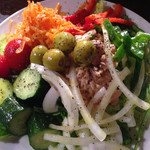 エル バレンシアーノ - 以前も注文したスペイン風ミックスサラダ