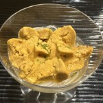 富小路 やま岸 - 由良の赤雲丹　葛そうめん