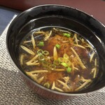 巫女し - じゅんさいの吸い物