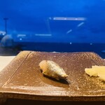 すし 八咫 - ダツの昆布締め