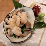 浜焼き海鮮居酒屋 大庄水産 - ほっき貝刺し
