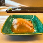 鮨 木場谷 - 甘エビとこのわた