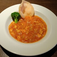 札幌菜 虎鯨 - 海老のシンガポールチリソース煮込み