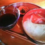 腰掛庵 - くずきり530円