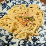 横浜みかん - 卵黄をのせて