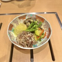 神戸焼肉 金虎 - 季節のナムル盛り合わせ