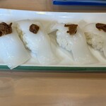 ニューすしセンター - イカ握り濃厚で甘くて美味