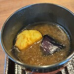 鎌倉 北じま - 赤出汁茄子