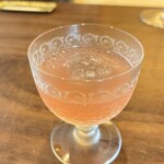 鎌倉 北じま - ・桃の種と皮のジュース